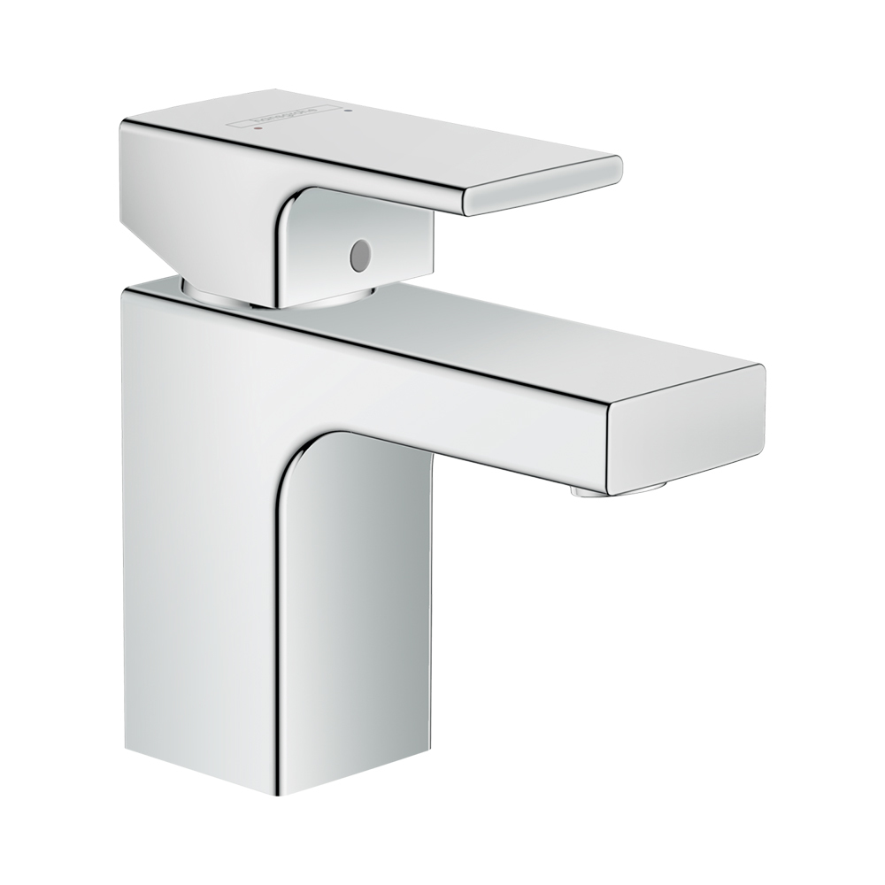 Купить Hansgrohe Vernis Shape Смеситель для раковины однорычажный 70 без сливного гарнитура хром 71567000 в магазине wardena.ru