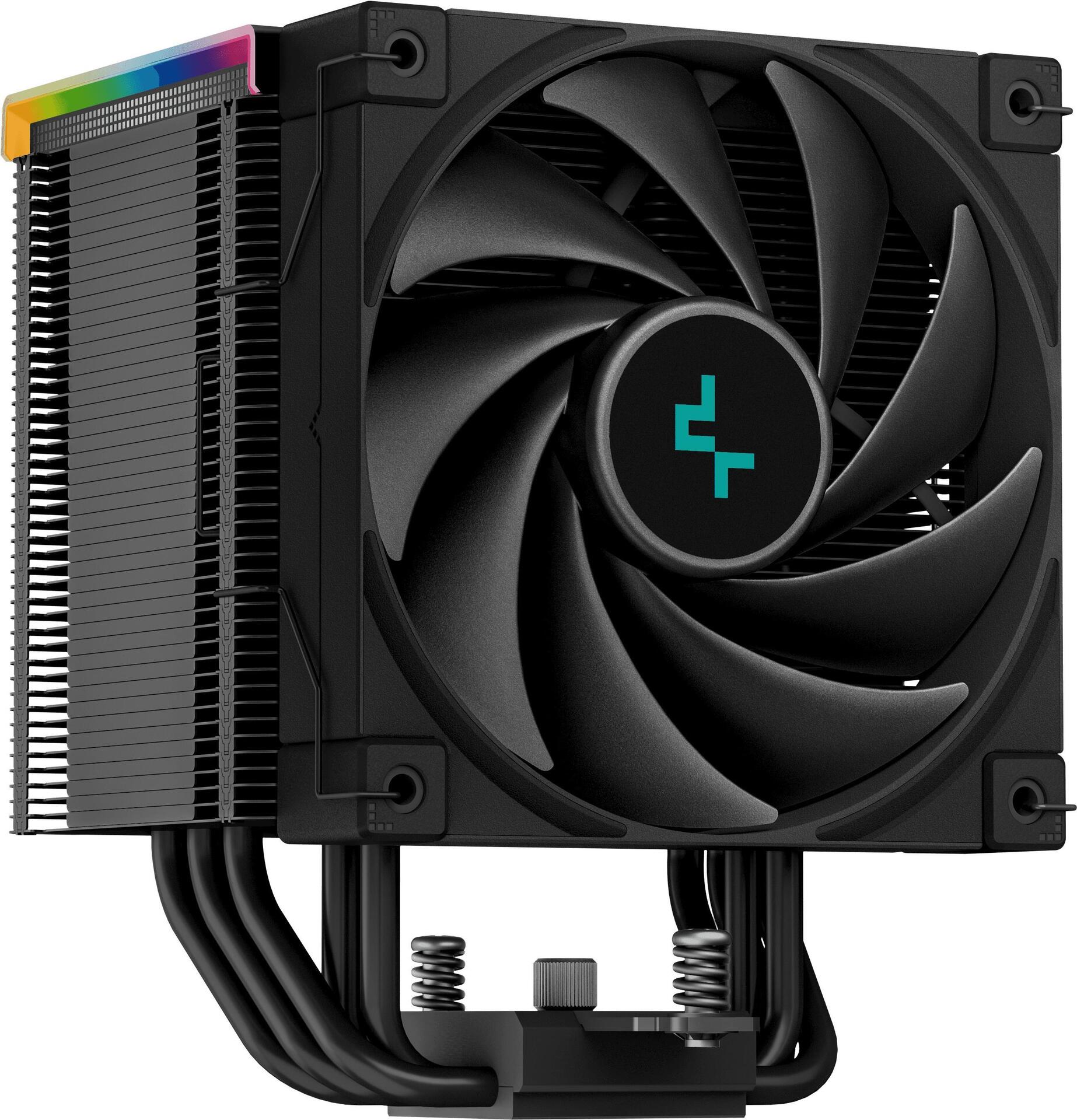 Купить DeepCool AK500 Digital Prozessor Luftkühlung 12 cm Schwarz 1 Stück(e) (R-AK500-BKADMN-G) в магазине wardena.ru