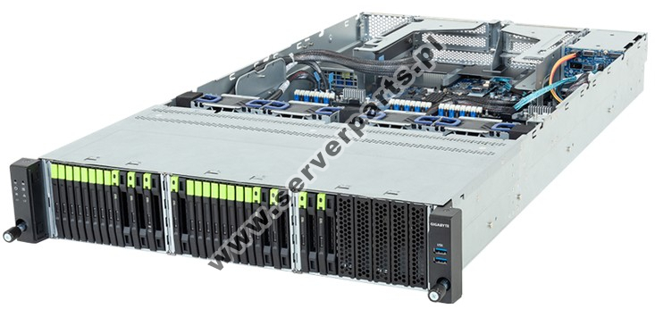 Купить Server Gigabyte R284-S91-AAJ2 • 2U SATA/M.2 • 2x1GbE в магазине wardena.ru