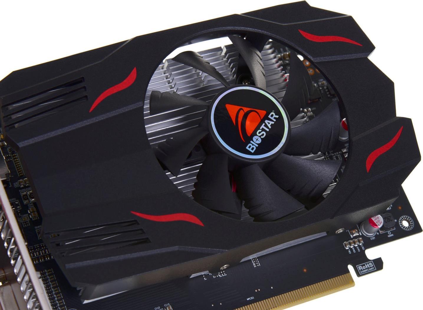 Купить Biostar VA5505RF41 - Grafikkarten - Radeon RX 550 - 4 GB GDDR5 - PCIe 3.0 x16 - DVI, HDMI, DisplayPort (VA5505RF41-SBHRA-BS2) в магазине wardena.ru