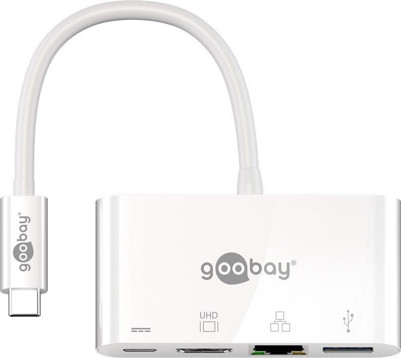 Купить Wentronic goobay - Docking Station - USB-C - HDMI - GigE (62105) в магазине wardena.ru