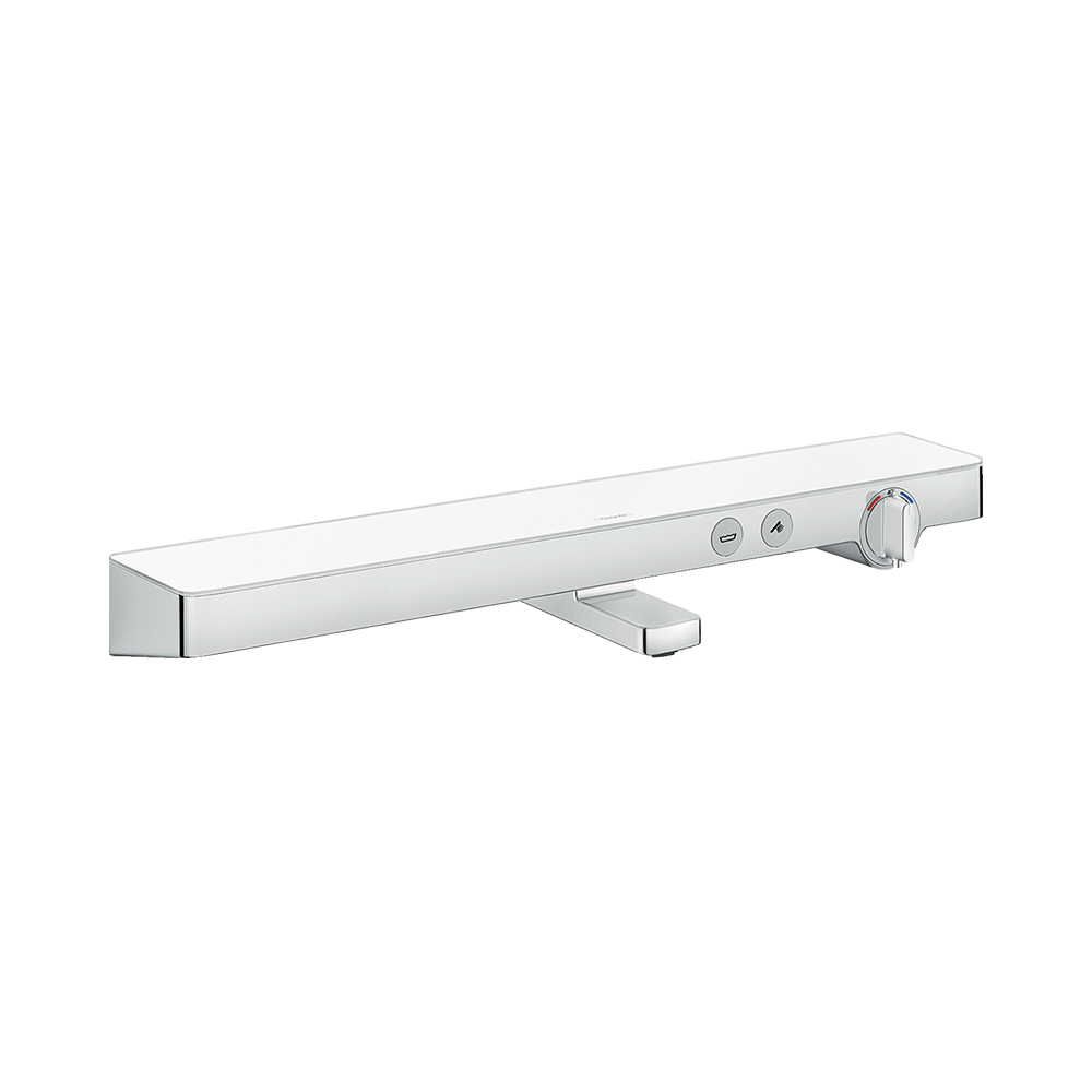 Купить Hansgrohe ShowerTablet Select 700 Термостат для ванны хром-белый матовый 13183400 в магазине wardena.ru
