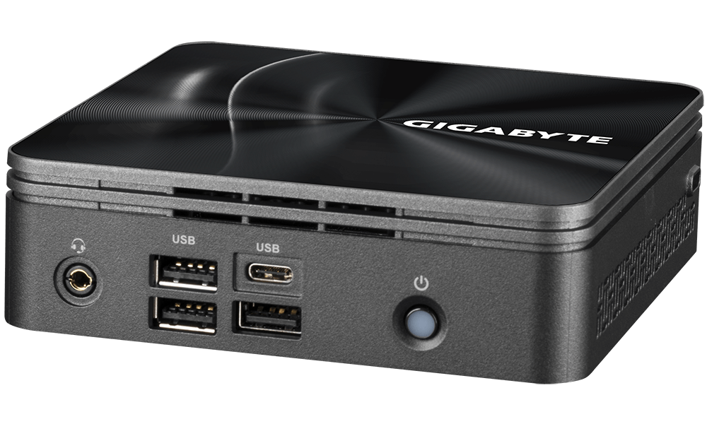 Купить Gigabyte GB-BRR5-4500 PC/Workstation Barebone UCFF Schwarz 4500U 2,3 GHz (GB-BRR5-4500) в магазине wardena.ru