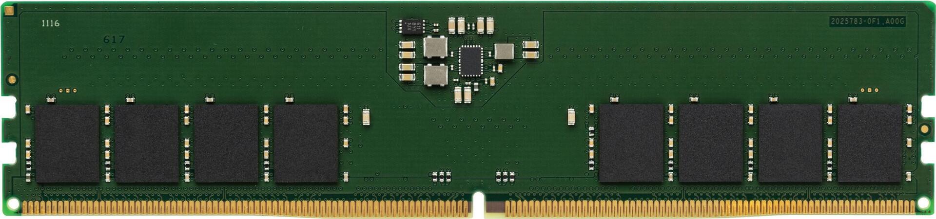 Купить Kingston ValueRAM - DDR5 - Modul - 16 GB - DIMM 288-PIN - 4800 MHz / PC5-38400 - CL40 - 1.1 V - ungepuffert - non-ECC (KVR48U40BS8-16) в магазине wardena.ru