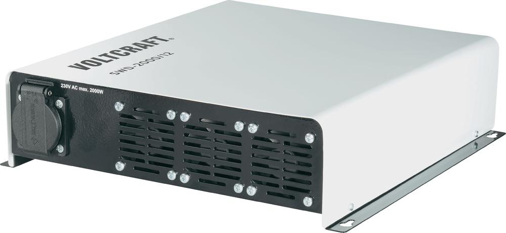 Купить VOLTCRAFT Wechselrichter SWD-2000/24 2000 W 24 V/DC 24 V/DC Fernbedienbar Schraubklemmen 1x Schutzkontakt-Steckdose (SWD-2000/24) в магазине wardena.ru