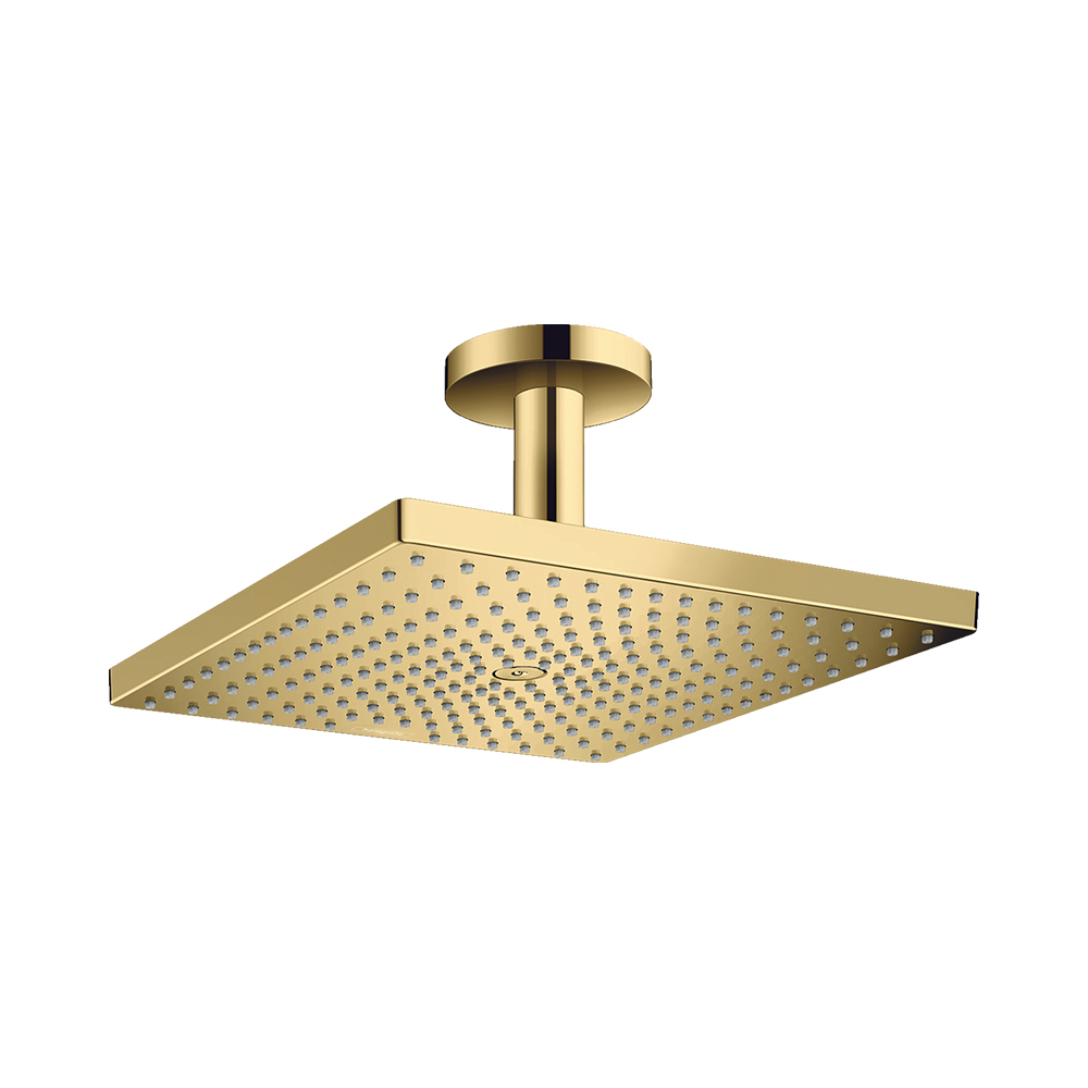 Купить Hansgrohe Raindance E Верхний душ 300 1jet с потолочным подсоединением золото 26250990 в магазине wardena.ru