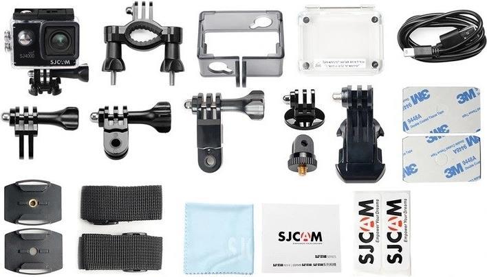Купить SJCAM SJ4000 Actionsport-Kamera 4K Ultra HD WLAN 75 g (679) в магазине wardena.ru