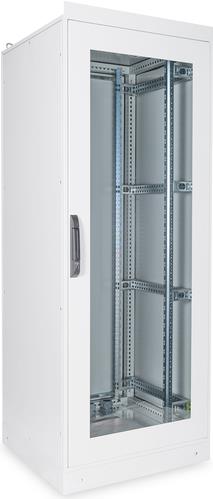 Купить Digitus 42HE Netzwerkschrank 800x800mm 42HE Netzwerkschrank, Indoor IP55, 2100x800x800 mm, Hartglastür, inkl. Sockel, Grau (RAL 7035) (DN-19 42U-I-8/8-1) в магазине wardena.ru