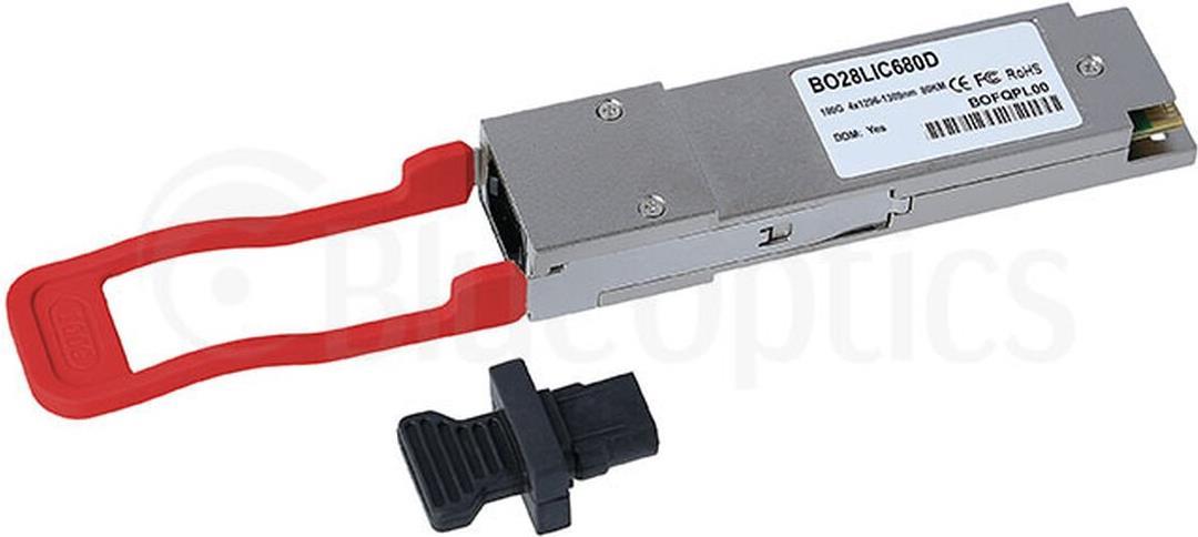 Купить BlueOptics© QSFP28 Transceiver, LC-Duplex, 100GBASE-ZR4, Singlemode Fiber, internes WDM 4x1296-1309nm, 80KM, 0°C/+70°C, DDM (BO28LIC680D-BO) в магазине wardena.ru