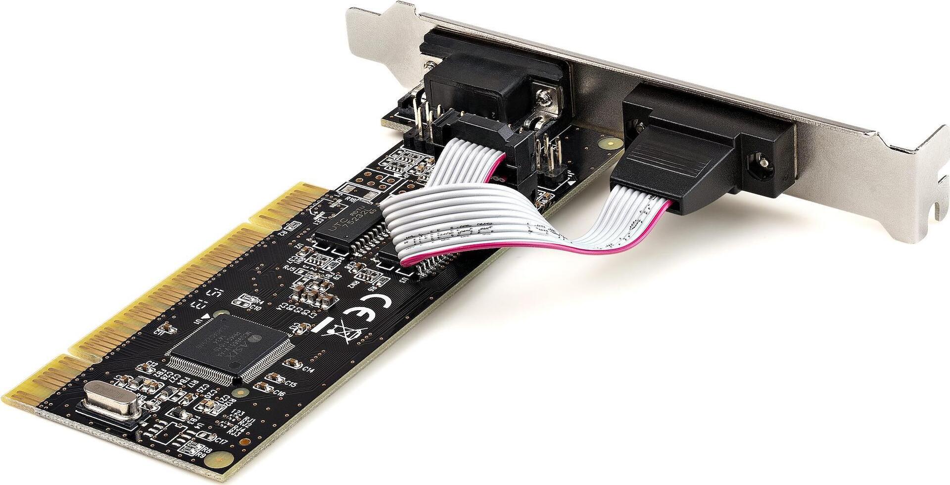 Купить StarTech.com RS232 PCI Karte - PCI auf 2 Serielle Port-Karte - PCI 2-Port DB9 Serielle Controller-Karte RS232 - Schnittstellenkarte - PCI Expansion - Erweiterungskarte für Desktops (PCI2S1P2) в магазине wardena.ru