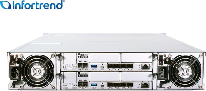 Купить Infortrend EonStor GS 3000 Gen2 dual/redundant-controller rackmount 2U/12-bay cloud integrated Disk-Array Rack (2U) (GS3012R02C0FD-8V32) в магазине wardena.ru