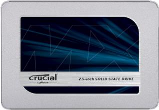 Купить Micron Crucial MX500 - SSD - verschlüsselt - 500 GB - intern - 2.5" (6.4 cm) - SATA 6Gb/s - 256-Bit-AES - TCG Opal Encryption 2.0 (CT500MX500SSD1) в магазине wardena.ru