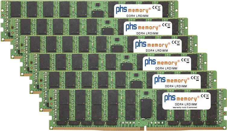 Купить PHS-memory 768GB (6x128GB) Kit RAM Speicher für Apple MacPro 28-Core 2,5GHz (2019) DDR4 LRDIMM 2933MHz PC4-23400-L (SP336474) в магазине wardena.ru