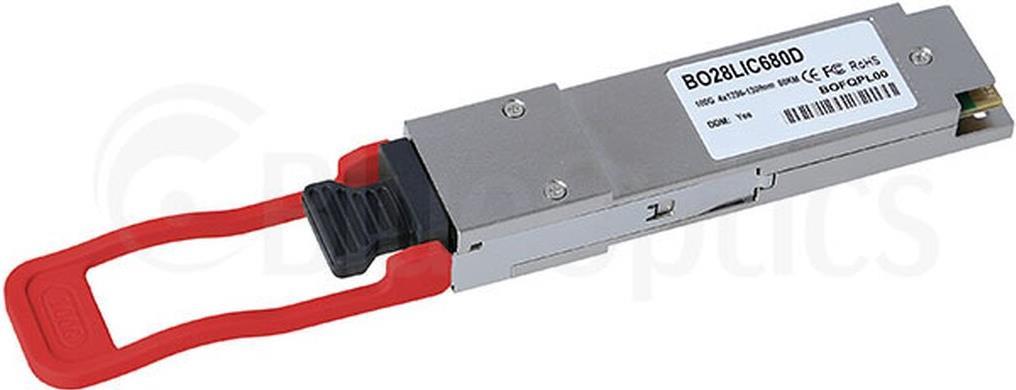 Купить BlueOptics© QSFP28 Transceiver, LC-Duplex, 100GBASE-ZR4, Singlemode Fiber, internes WDM 4x1296-1309nm, 80KM, 0°C/+70°C, DDM (BO28LIC680D-BO) в магазине wardena.ru