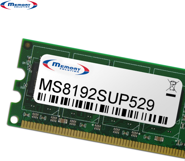 Купить Memory Solution MS8192SUP529 8GB Speichermodul (MS8192SUP529) в магазине wardena.ru
