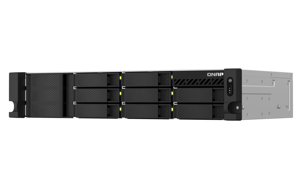 Купить QNAP TS-864eU - NAS-Server - 8 Schächte - Rack - einbaufähig - SATA 6Gb/s - RAID RAID 0, 1, 5, 6, 10, 50, JBOD, 60 - RAM 8 GB - Gigabit Ethernet / 2.5 Gigabit Ethernet - iSCSI Support - 2U (TS-864EU-8G) в магазине wardena.ru