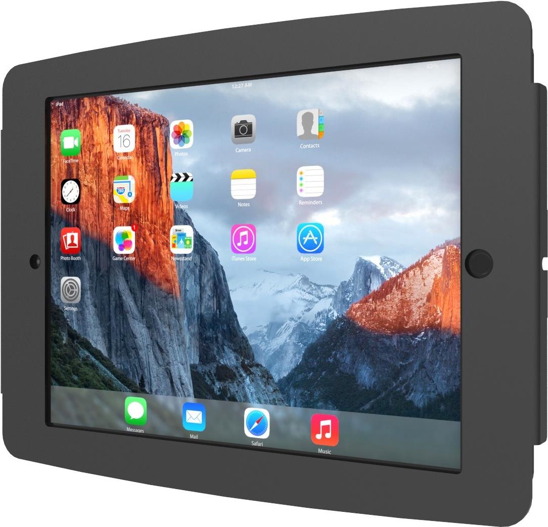 Купить Compulocks Space iPad Enclosure - Gehäuse für Apple iPad Pro - verriegelbar - Aluminium - Schwarz - Montageschnittstelle: 100 x 100 mm - Wandmontage möglich, oberflächenmontierbar - für Apple 10.5"  iPad Pro (275SENB) в магазине wardena.ru