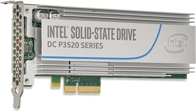 Купить INTEL SSD DC P3520 2.0TB 1/2 Height 3.0 x4 PCIe (SSDPEDMX020T701) в магазине wardena.ru
