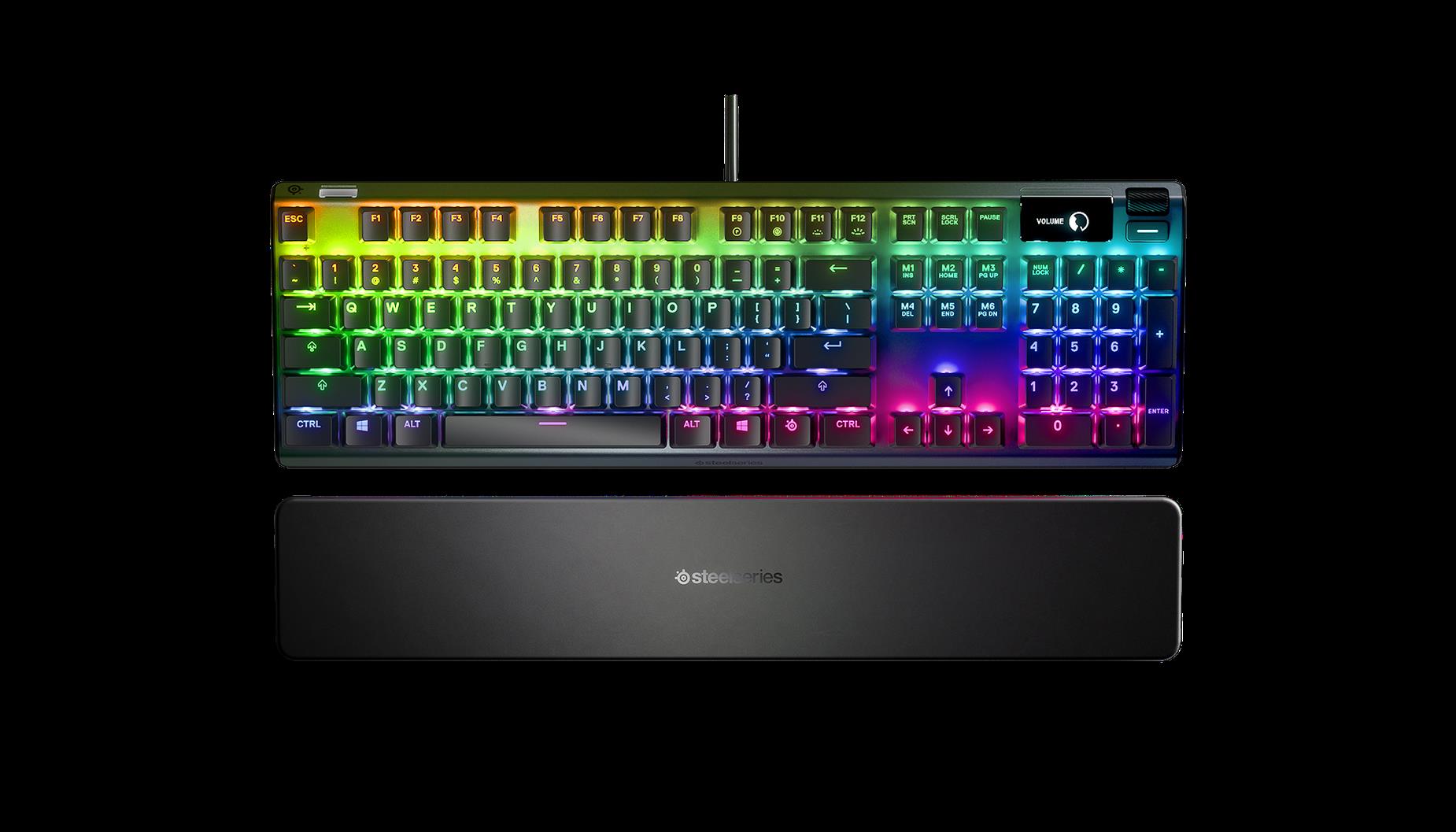 Купить Steelseries APEX 7 Tastatur USB QWERTY Norwegisch Schwarz (64787) в магазине wardena.ru
