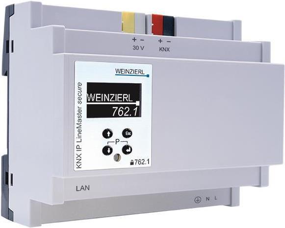Купить Weinzierl 5465 KNX IP LineMaster 762.1secur.Spannungsversorg.640mA m.IP (5465) в магазине wardena.ru