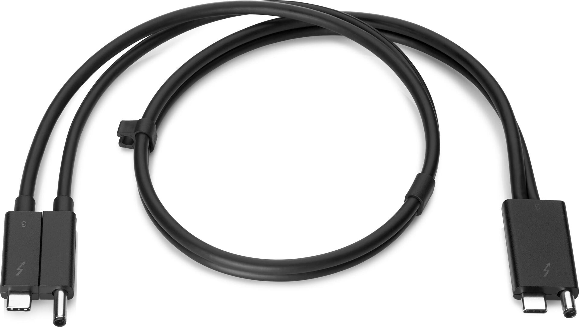 Купить HP Combo - Thunderbolt-Kabel - 70 cm - Schwarz - für HP Thunderbolt Dock G2, EliteBook 1050 G1, EliteBook x360 1030 G3, ProBook 645 G4 (3XB96AA) в магазине wardena.ru