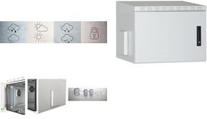 Купить Digitus DN-19 09U-I-OD - Wandschrank - Grau, RAL 7035, Pulverbeschichtung - 9U (19") (DN-19 09U-I-OD) в магазине wardena.ru