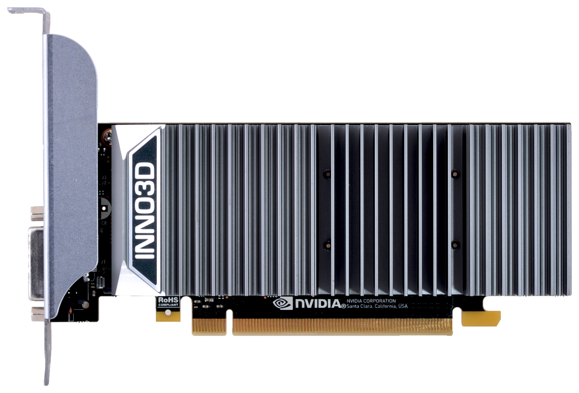 Купить Inno3D GeForce GT 1030 0dB - Grafikkarten - GF GT 1030 - 2 GB GDDR5 - PCIe 3.0 x16 - DVI, HDMI - ohne Lüfter (N1030-1SDV-E5BL) в магазине wardena.ru