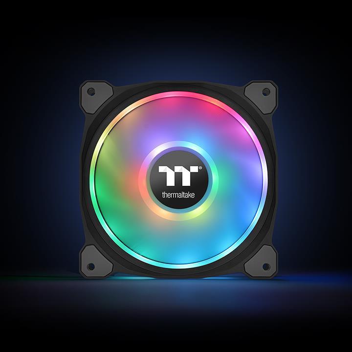 Купить Thermaltake Riing Duo 12 RGB Radiator Fan TT - Premium Edition - Gehäuselüfter - 120 mm (Packung mit 3) (CL-F073-PL12SW-A) в магазине wardena.ru