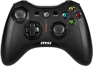 Купить MSI Force GC30 V2 - Game Pad - kabellos, kabelgebunden - für PC, Android (S10-43G0080-EC4) в магазине wardena.ru