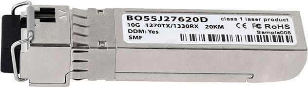 Купить Kompatibler Check Point SFP-10G-BX-U BlueOptics BO55J27620D SFP+ Bidi Transceiver, LC-Simplex, 10GBASE-BX-U, Singlemode Fiber, TX1270nm/RX1330nm, 20KM, DDM, 0°C/+70°C (SFP-10G-BX-U-20-CP-BO) в магазине wardena.ru