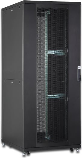 Купить DIGITUS Professional Unique DN-19 SRV-42U-8-B - Schrank - Schwarz, RAL 9005 - 42U - 48,3 cm (19") (DN-19 SRV-42U-8-B) в магазине wardena.ru