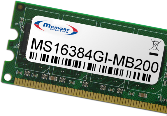 Купить Memory Solution MS16384GI-MB200 Speichermodul 16 GB (MS16384GI-MB200) в магазине wardena.ru