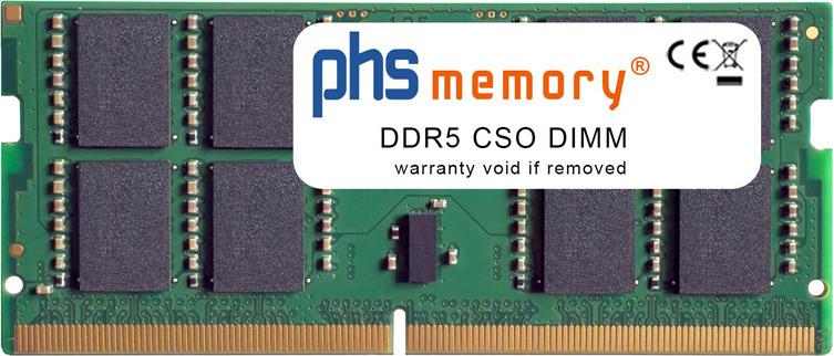 Купить PHS-memory 32GB RAM Speicher kompatibel mit HP OMEN MAX 16-ah0048no DDR5 CSODIMM 6400MHz PC5-51200S (SP607244) в магазине wardena.ru