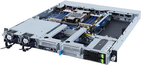 Купить Gigabyte E162-220 Intel C621A LGA 4189 Rack (1U) Schwarz (6NE162220MR-00) в магазине wardena.ru