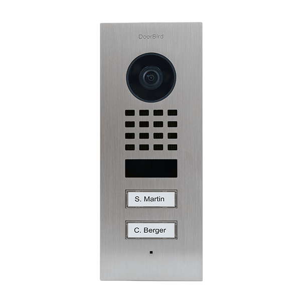Купить DoorBird D1102V Video-Zugangssystem Schwarz - Edelstahl (423866812) в магазине wardena.ru