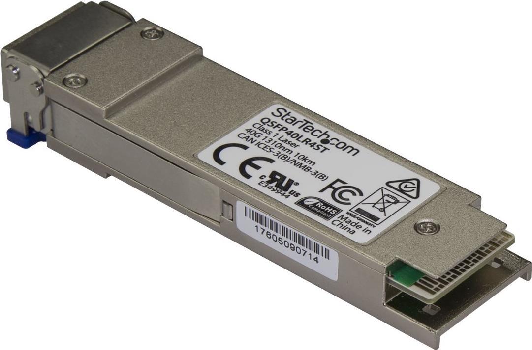 Купить StarTech.com MSA konformes 40 Gigabit Glasfaser QSFP+ Transceiver Modul - 40GBase-LR4 SM LC - 10 Km - 1270nm-1330nm - Single Mode LWL SFP - QSFP+-Transceivermodul - 40 Gigabit LAN - 40GBase-LR4 - LC Single-Modus - bis zu (QSFP40LR4ST) в магазине wardena.ru