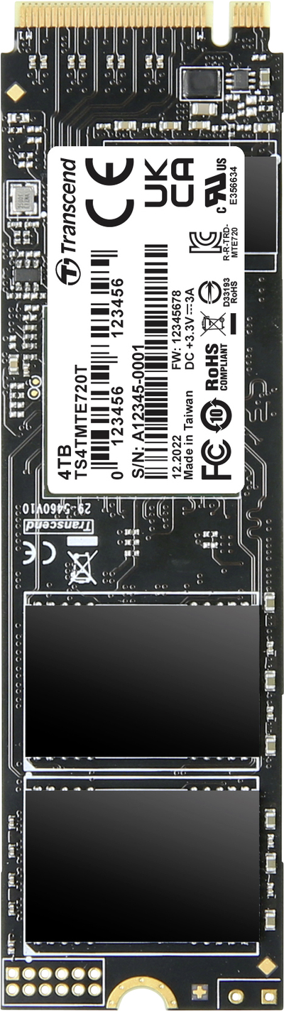 Купить Transcend 4 TB Interne PCIe SSD TS4TMTE720T-VS1 (TS4TMTE720T-VS1) в магазине wardena.ru