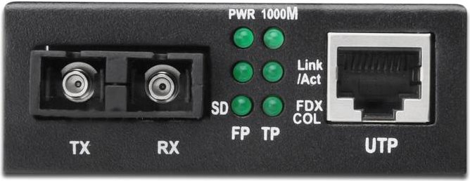 Купить Digitus Professional DN-82121-1 - Medienkonverter - 10Base-T, 1000Base-LX, 100Base-TX, 1000Base-T - RJ-45 / SC-Einzelmodus - extern - bis zu 10 km - 1310 nm (DN-82121-1) в магазине wardena.ru