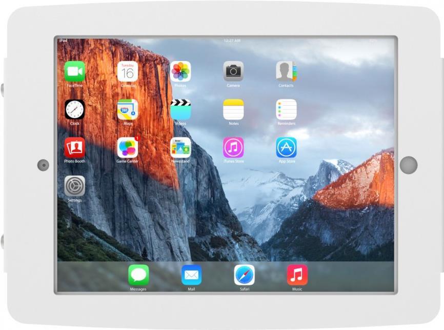 Купить Compulocks Space iPad Pro 27,90cm (11")  Rise Enclosure Kiosk 10,20cm (4")/10cm - Befestigungskit (Gehäuse, 10cm Stabständer) - für Tablett - verriegelbar - hochwertiges Aluminium - weiß - Bildschirmgröße: 27,9 cm (11") (TCDP04211SENW) в магазине wardena.ru