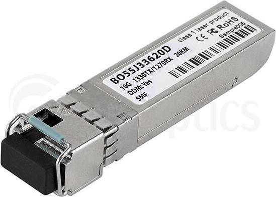 Купить Kompatibler NetApp SFP-10G-BX-D BlueOptics BO55J33620D SFP+ Bidi Transceiver, LC-Simplex, 10GBASE-BX-D, Singlemode Fiber, TX1330nm/RX1270nm, 20KM, DDM, 0°C/+70°C (SFP-10G-BX-D-20-NA-BO) в магазине wardena.ru