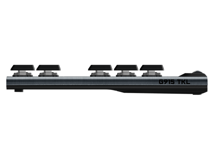 Купить Logitech G915 TKL Tenkeyless LIGHTSPEED Wireless RGB Mechanical Gaming Keyboard - Tastatur - Hintergrundbeleuchtung - USB, Bluetooth, LIGHTSPEED - AZERTY - Französisch - Tastenschalter: GL Linear - Kohle (920-009514) в магазине wardena.ru