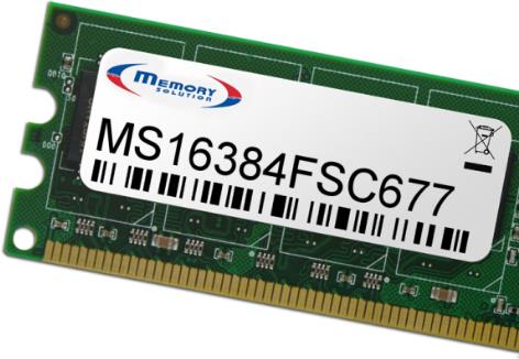 Купить Memorysolution - DDR4 - Modul - 16 GB - DIMM 288-PIN - 2400 MHz / PC4-19200 - 1.2 V - registriert - ECC - für Fujitsu PRIMERGY RX2510 M2, RX2530 M2, RX2540 M2, RX2560 M2, TX2560 M2 (S26361-F3934-L516) в магазине wardena.ru