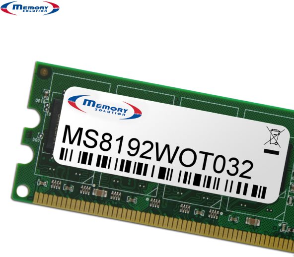 Купить Memory Solution MS8192WOT032 - PC / Server - Quad - Wortmann TERRA Server 6530 (MS8192WOT032) в магазине wardena.ru