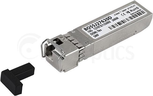 Купить Kompatibler Ubiquiti Networks UF-SM-10G-S-1270-20 BlueOptics BO55J27620D SFP+ Bidi Transceiver, LC-Simplex, 10GBASE-BX-U, Singlemode Fiber, TX1270nm/RX1330nm, 20KM, DDM, 0°C/+70°C (UF-SM-10G-S-1270-20-BO) в магазине wardena.ru