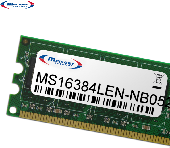 Купить Memory Solution MS16384LEN-NB052 16GB Speichermodul (MS16384LEN-NB052) в магазине wardena.ru