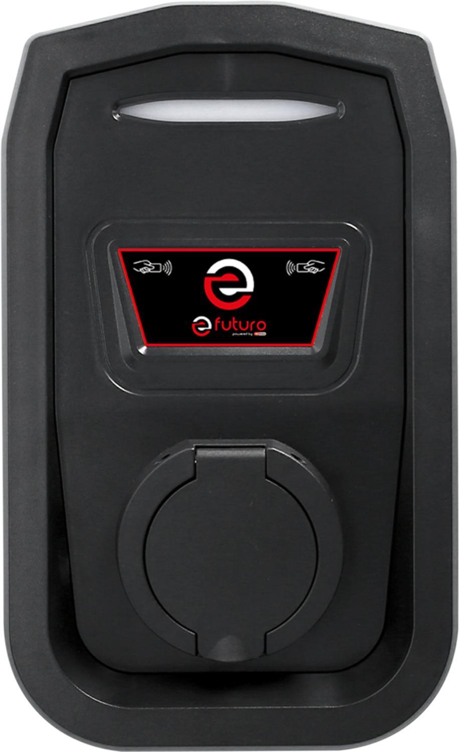 Купить KS TOOLS Werkzeuge-Maschinen GmbH efuturo Wallbox mit Typ 2 Steckdose, 1 Phase, bis zu 3,7 kW, 16 A, 230 V, Mode 3, mit RFID Zugangskontrolle, mit Stromzähler (117.7536) в магазине wardena.ru