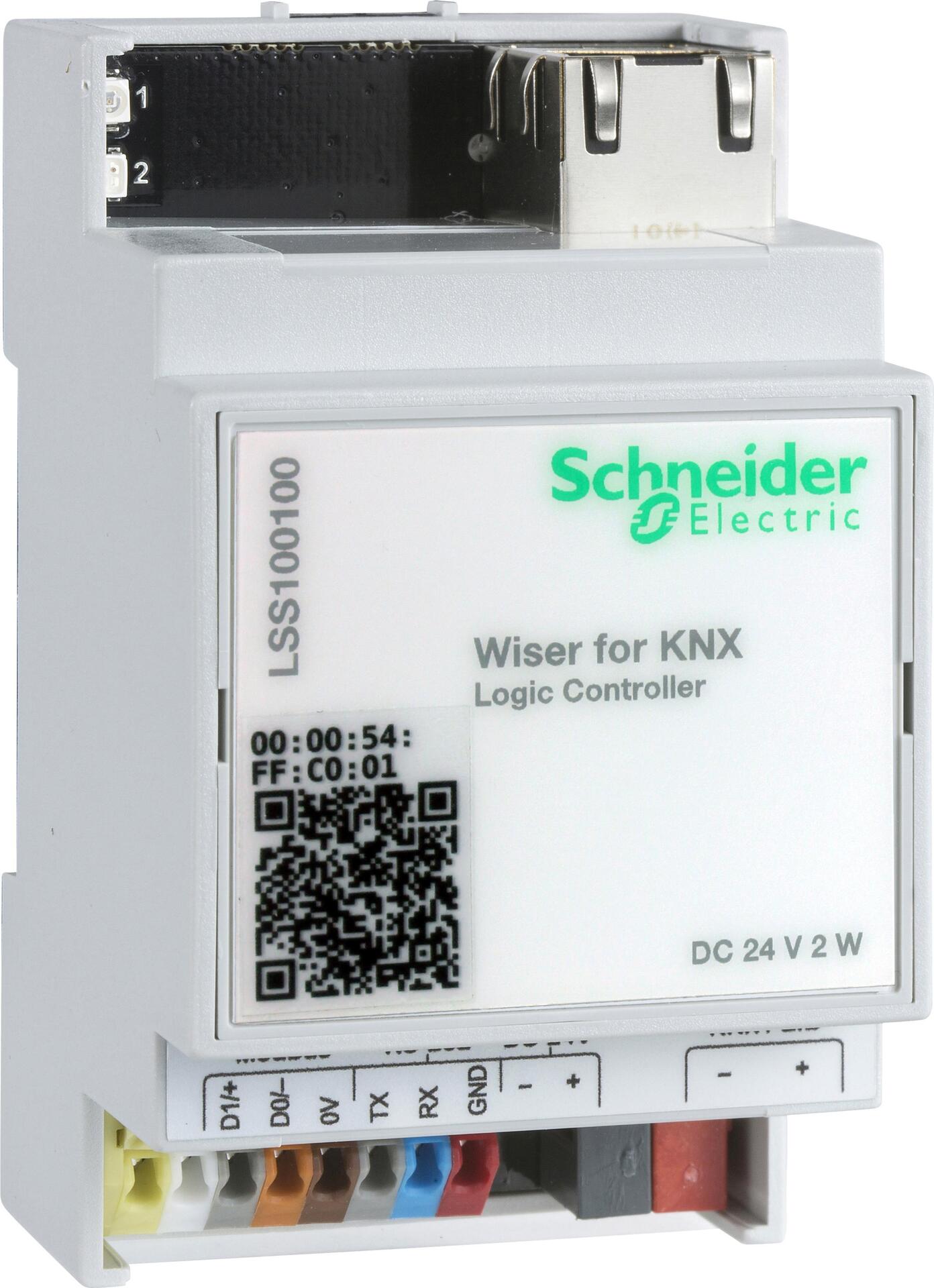 Купить SCHNEIDER ELECTRIC GMBH GS Logik Controller LSS100100 homeLYnk BACnet Modbus IP KNX 24 V DC 1 в магазине wardena.ru
