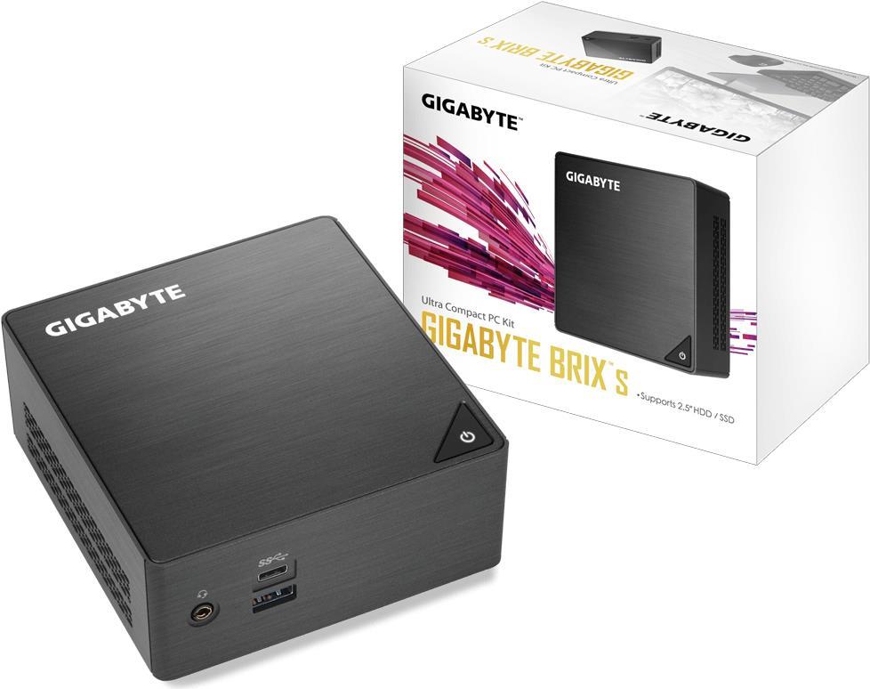 Купить Gigabyte GB-BLCE-4105 J4105 UCFF Schwarz PC/Workstation Barebone (GB-BLCE-4105) в магазине wardena.ru
