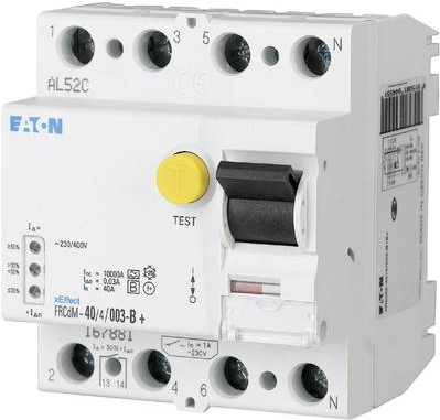 Купить Eaton FRCDM-40/4/03-G/B Stromunterbrecher Fehlerstromschutzschalter (167897) в магазине wardena.ru