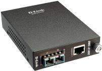 Купить D-Link DMC 810SC - Medienkonverter - 1000Base-LX, 1000Base-T - RJ-45 - SC single mode - extern - bis zu 10 km (DMC-810SC/E) в магазине wardena.ru